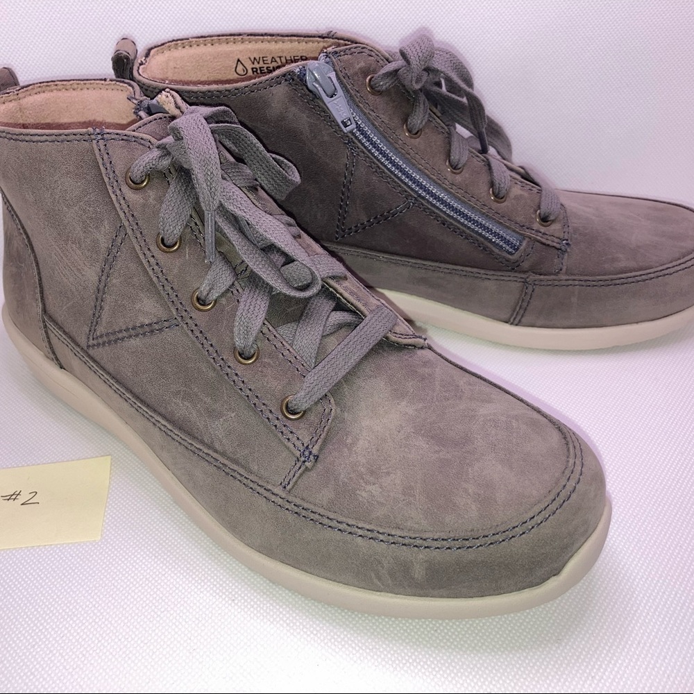 Vionic Shawna sz 7 slate grey (more like taupe) sneaker bootie
